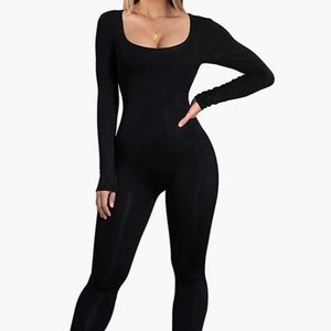 Black Spandex Bodysuit size XL
